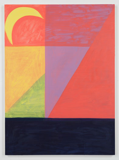 Sunset with Moon, 2013